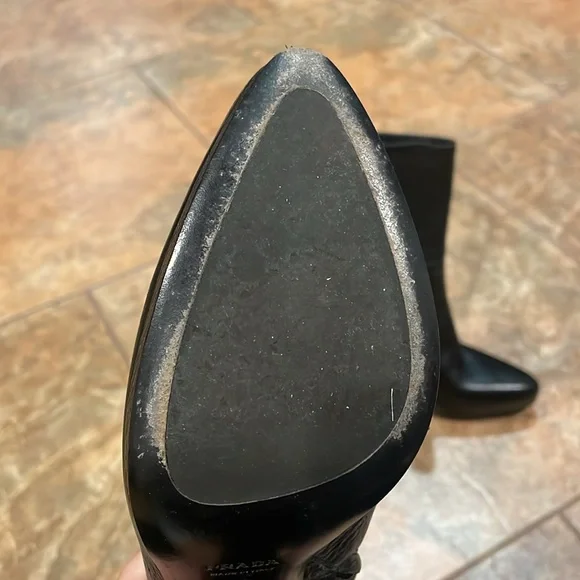 Authentic Prada Black Ankle boots - ‼️PRICE DROP - Picture 7 of 16